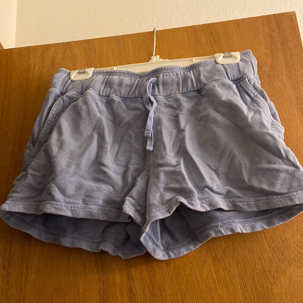 Lavender/blue comfy relaxed fit shorts
